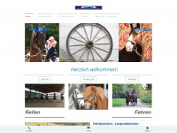 pferdesport-tischer.de Webseite Vorschau