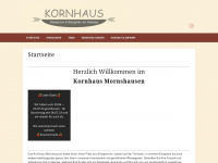 kornhaus-mornshausen.de Webseite Vorschau