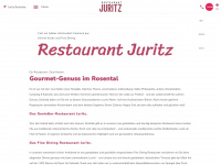 restaurant-juritz.at Webseite Vorschau