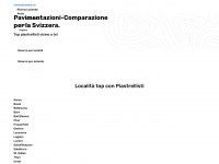 pavimentazioni-comparazione.ch Webseite Vorschau
