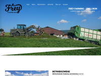 frey-farming.ch Webseite Vorschau