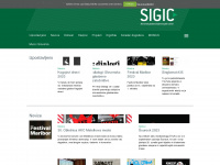 sigic.si Webseite Vorschau