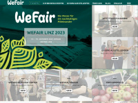 wefair.at Webseite Vorschau