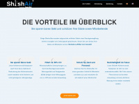 shishair.eu Webseite Vorschau