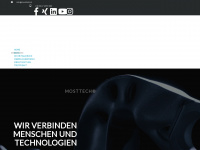 mosttech.at Webseite Vorschau