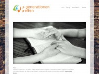 u-generationentreffen.ch Webseite Vorschau