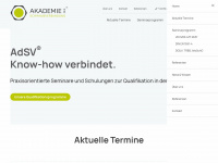 akademie-sv.de Webseite Vorschau
