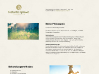 naturheilpraxis-wald.ch Webseite Vorschau