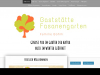 gaststaette-fasanengarten.de Webseite Vorschau