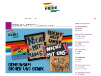 stuttgart-pride.de Webseite Vorschau