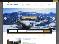 sonnberghütte.at Webseite Vorschau