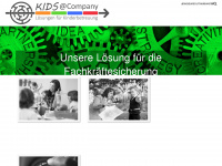 kids-at-company.de Webseite Vorschau