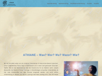 athiane.com Webseite Vorschau