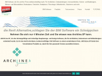 bim-archi.de Webseite Vorschau