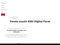 parato.ch Webseite Vorschau