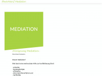 rheinmainz-mediation.de Webseite Vorschau