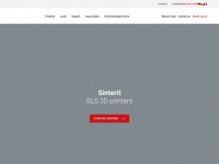 sinterit.com Webseite Vorschau