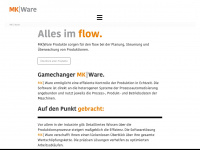 mkware.de Webseite Vorschau