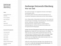 seelsorge-netzwerk-oberberg.de Webseite Vorschau