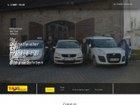 taxi-saar.de Webseite Vorschau