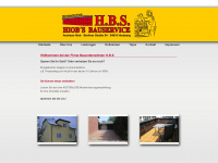 hbs-hiobs-bauservice.de Webseite Vorschau