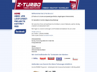 z-turbo.at Webseite Vorschau