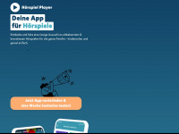 hoerspielplayer.de Webseite Vorschau