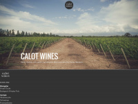 calotwines.com Webseite Vorschau