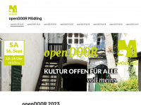 opendoor-moedling.at Webseite Vorschau