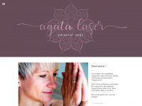 agata-yoga.de Webseite Vorschau
