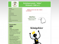 sv-adler-hösbach.de Webseite Vorschau