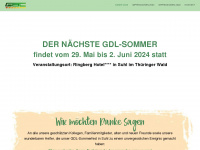 gdl-sommer.de Webseite Vorschau
