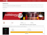 oddsbonus360.se Webseite Vorschau