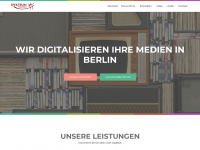 medien-digitalisierung.de Webseite Vorschau