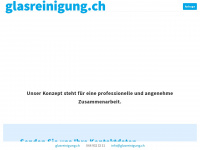 glasreinigung.ch Webseite Vorschau