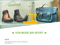kamaxboots.at Webseite Vorschau