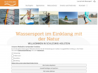 surfen-sh.de Webseite Vorschau