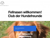 club-der-hundefreunde-achim.de Webseite Vorschau