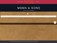mama-and-sons.de Webseite Vorschau