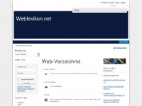 weblexikon.net Webseite Vorschau