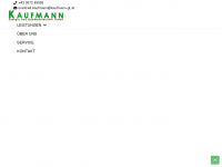 kaufmann-gt.at Webseite Vorschau