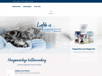 happycat-petfood.nl Webseite Vorschau