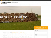 brennholz-express.ch Webseite Vorschau