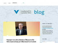 gfbvblog.com Webseite Vorschau