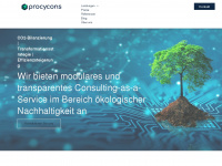 procycons.com Webseite Vorschau