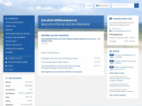 bergamirchel.ch Webseite Vorschau