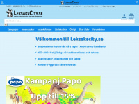 leksakscity.se Webseite Vorschau
