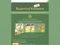 bauernhof-kleewiese.de Webseite Vorschau