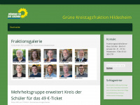 gruene-kreistagsfraktion-hildesheim.de Webseite Vorschau