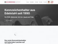 kfz-kennzeichen-halter.de Webseite Vorschau